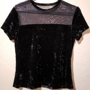 Vintage mesh top